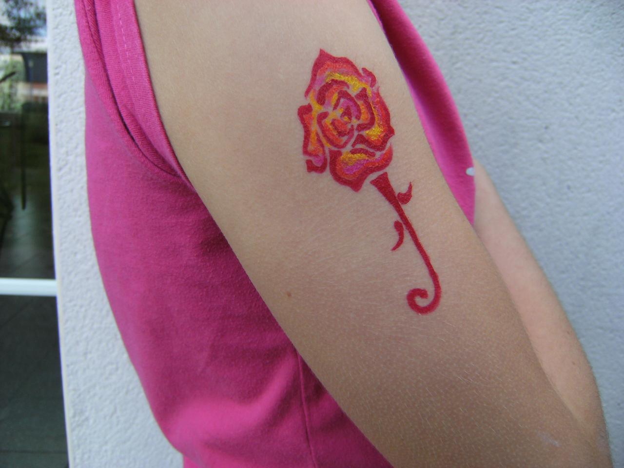 Rose rouge